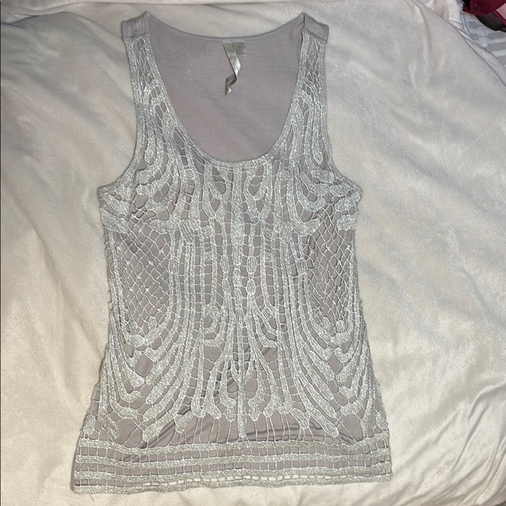 LC Lauren Conrad Lace Tank Top